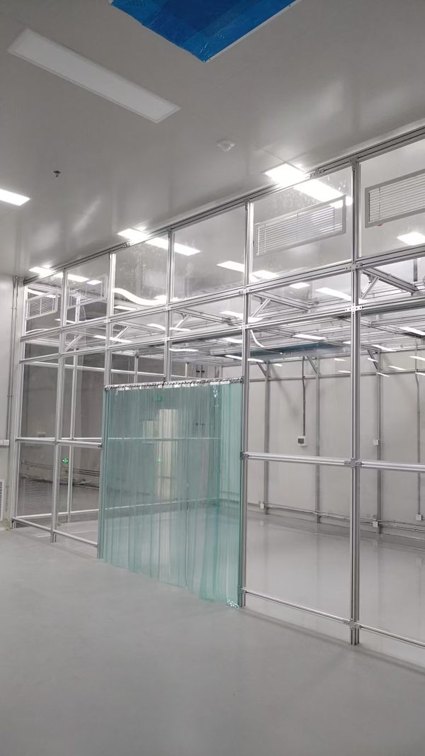 Medical Syringe Automation Assembly Line Clean Booth