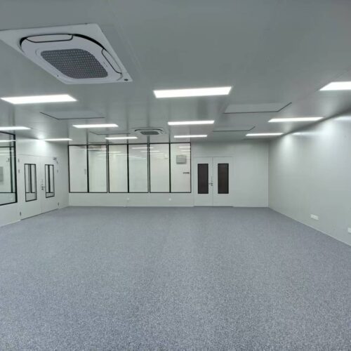 modular clean room Food & Beverage workshop dust free air cleaning equipment iso 8 glass wall clean room