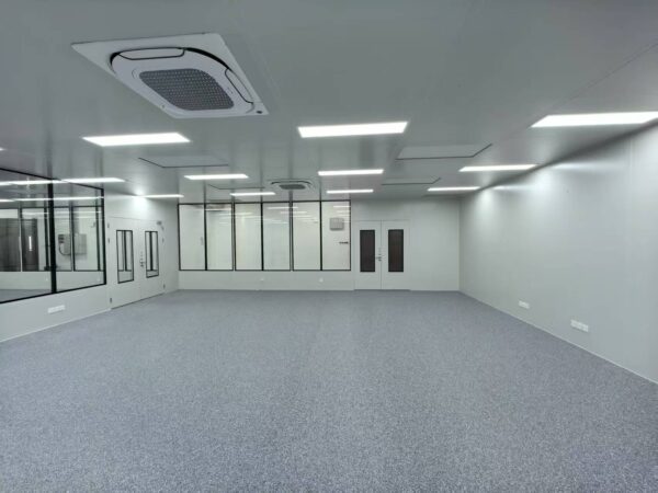 modular clean room Food & Beverage workshop dust free air cleaning equipment iso 8 glass wall clean room