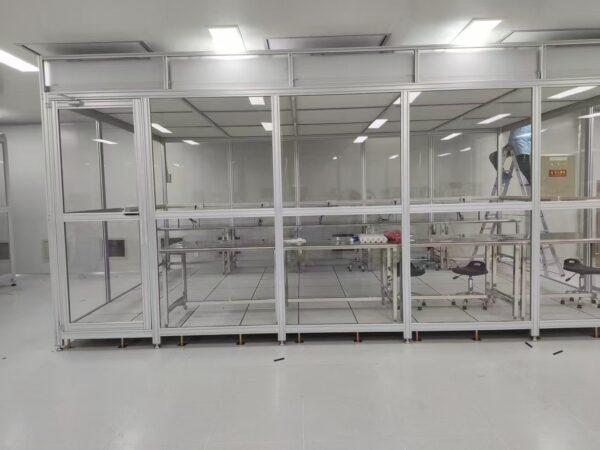 Medical Syringe Automation Assembly Line Clean Booth