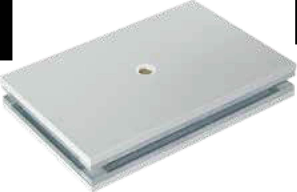 50mm Double Magnesium Oxide&Rockwool Panel