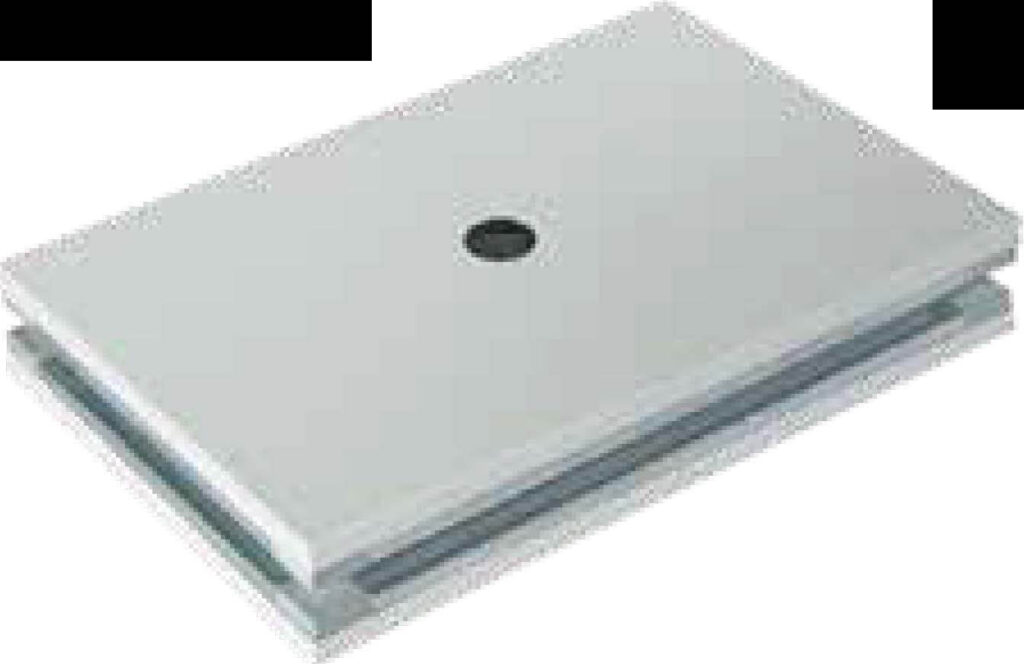 50mm Single Magnesium Oxide&Aluminum Honeycomb Panel