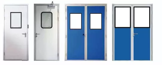 Cleanroom Aluminum Alloy Airtight Door