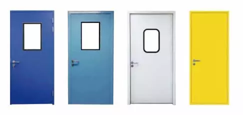 Cleanroom Coated Steel Door