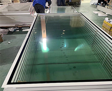 Double-glazed Cleanroom Window