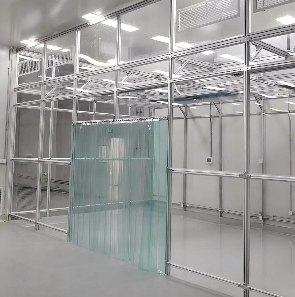 Medical Syringe Automation Assembly Line Clean Booth